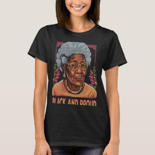 T-shirt Grand-mère de l'héritage afro-américain Histoire n