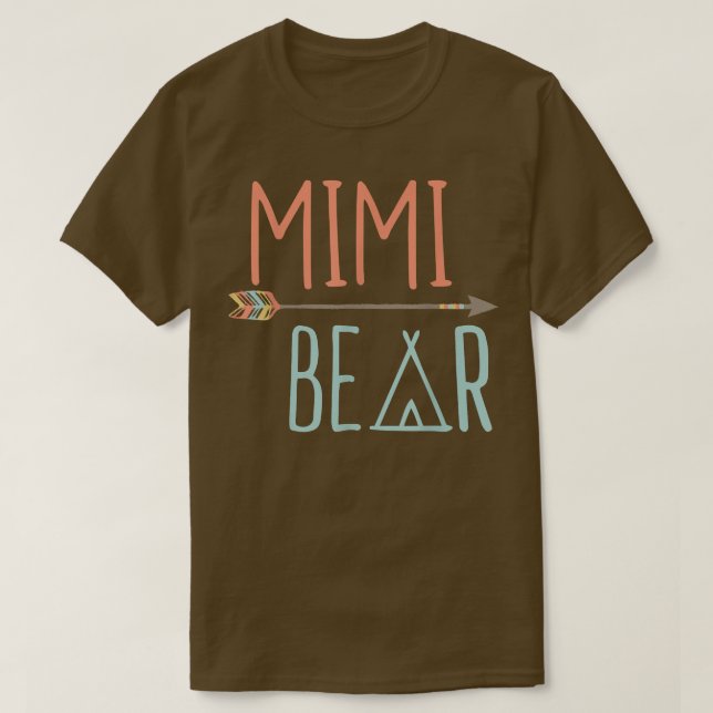 T-shirt Grand-mère de l'ours Mimi Arrow  (Design devant)