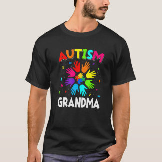 T-shirt Grand-mère de soutien familial pour la sensibilisa