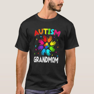 T-shirt Grand-mère de soutien familial pour la sensibilisa