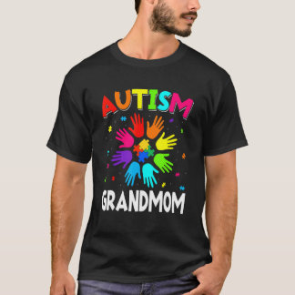 T-shirt Grand-mère de soutien familial pour sensibilisatio