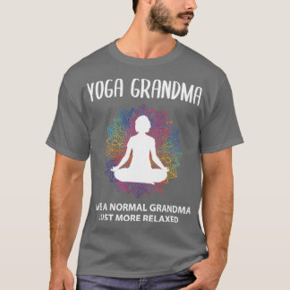 T-shirt Grand-mère de Yoga Drôle de dire cadeau