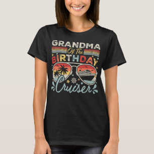T-shirt Grand-mère des femmes de vacances de croisière d'a