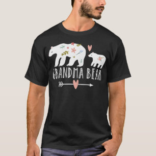 T-shirt Grand-mère des femmes ours un petit grand-mère our