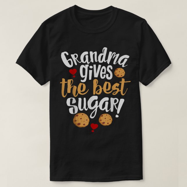 T-shirt Grand-mère des petits-enfants  (Design devant)