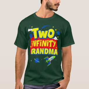 T-shirt Grand-Mère Deux Infinités Et Au-Delà De Décoration