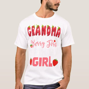 T-shirt Grand-Mère Du Berry Premier Anniversaire De Girl S