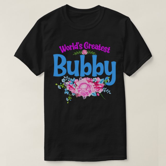 T-shirt Grand-mère du Bubby le plus important du monde (Design devant)