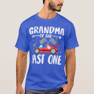 T-shirt Grand-mère du Fast One Anniversaire 1ère Race Fami