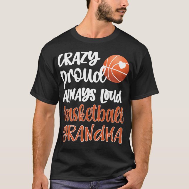T-shirt Grand-mère du joueur de basket-ball de grand-mère (Devant)