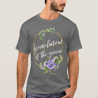 T-shirt Grand-mère du marié de mariage enterrement de vie 