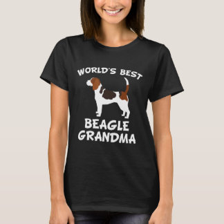 T-shirt Grand-mère du meilleur Beagle