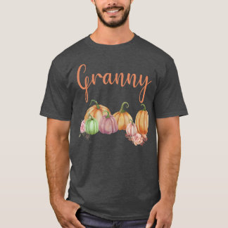T-shirt Grand-Mère Du Petit Citrouille Premier Anniversair