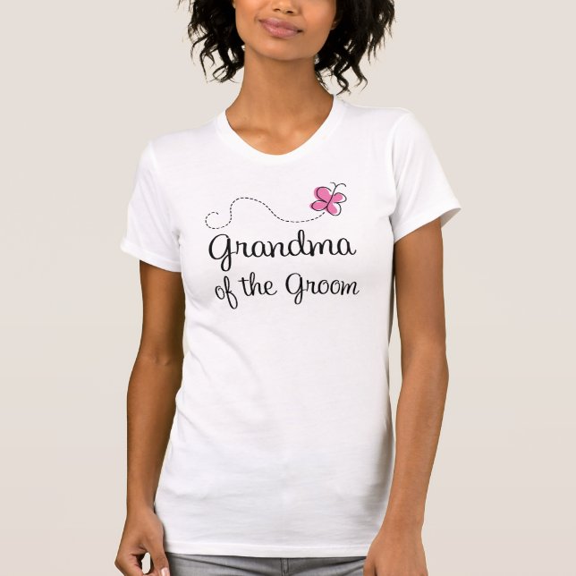 T-shirt Grand-mère du Sac fourre-tout Groom (Devant)