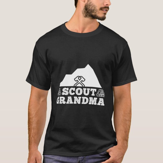 T-shirt Grand-mère du scout (Devant)