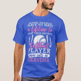 T-shirt Grand-mère du softball de grand-mère du joueur de