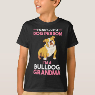 T-shirt Grand-mère English Bulldog grand-mère