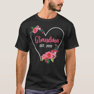 T-shirt Grand-mère Est 2022 Grand-mère À Être, Grossesse A
