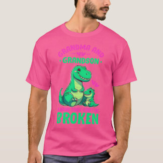 T-shirt Grand-Mère Et Grand-Fils Une Obligation Qui Ne Peu
