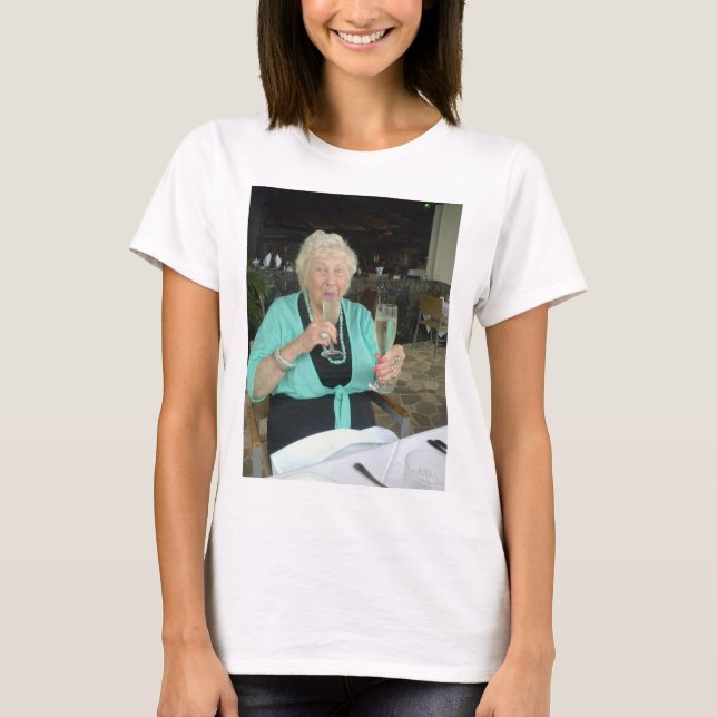 T-shirt grand-mère et son anniversaire (Devant)