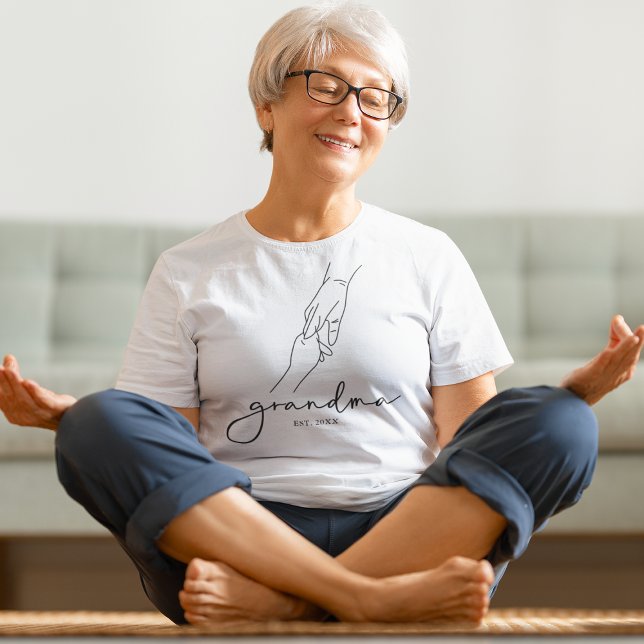 T-shirt Grand-mère établie (Créateur téléchargé)