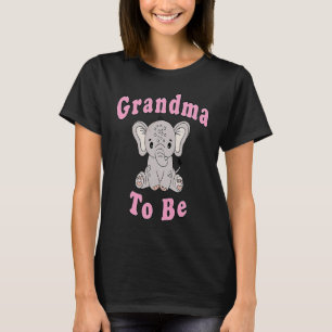 T-shirt Grand-mère Être bébé éléphant mignon éléphants