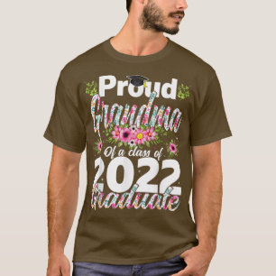 T-shirt Grand-Mère Fière De La Classe De 2022 Diplômé Drôl