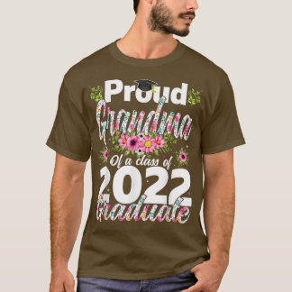T-shirt Grand-Mère Fière De La Classe De 2022 Diplômé Drôl