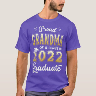 T-shirt Grand-Mère Fière D'Une Classe De 2022 Chemise Supé