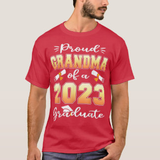 T-shirt Grand-mère fière d'une classe de 2023 senior g