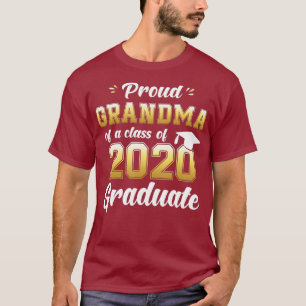 T-shirt Grand-mère fière d'une classe de chemise de 2020