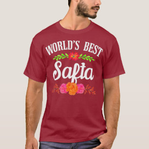 T-shirt Grand-mère hébraïque TWorlds Best Safta