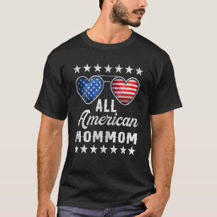 T-shirt Grand-Mère Le 4 Juillet Femme Toute maman Américai