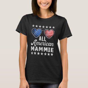 T-shirt Grand-Mère Le 4 Juillet Femmes Tous Mammie América