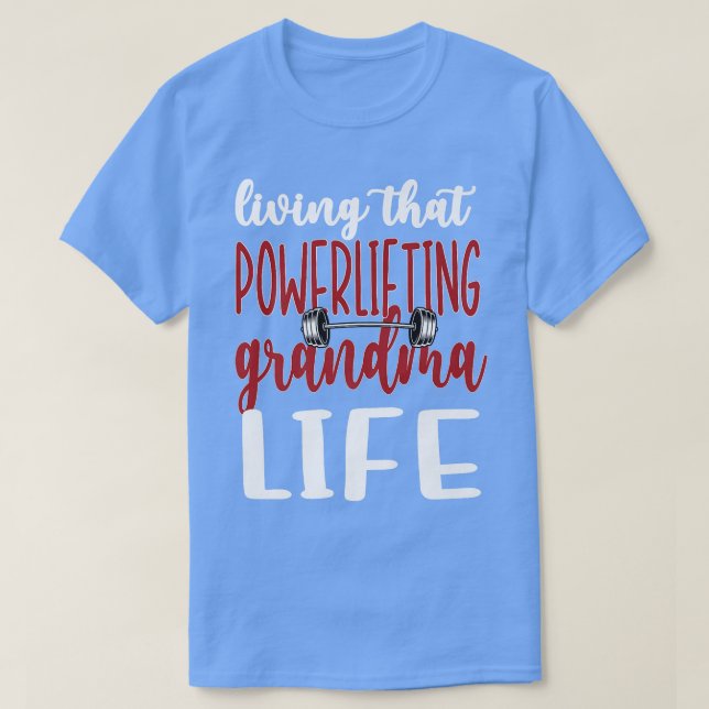 T-shirt Grand-mère motrice motrice (Design devant)