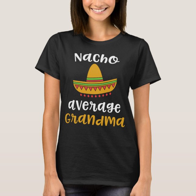 T-shirt Grand-mère moyenne Nacho (Devant)