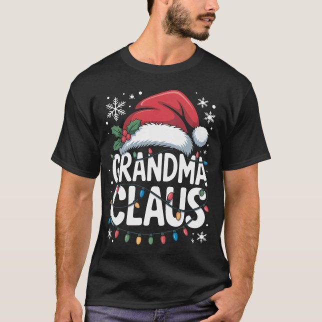 T-shirt grand-mère Noël Noël (Devant)