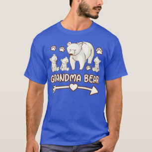T-shirt grand-mère ours 3 chemises, grand-mère ours chemis