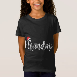 T-Shirt Grand-mère - Père Noël Fière grand-parent