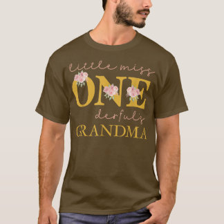 T-shirt Grand-mère Petite Mlle Onederday Party 1 Oui
