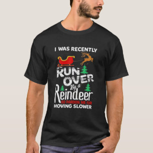 T-shirt Grand-Mère S'Est Fait Renverser Par Un Noël De Rin