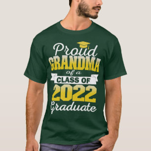 T-shirt Grand-mère super fière de 2022 Diplômée Awesome Fa