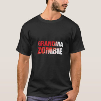 T-shirt Grand-mère Zombie Granny Halloween Costume Pullove