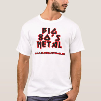 T-shirt Grand métal T classique des années 80