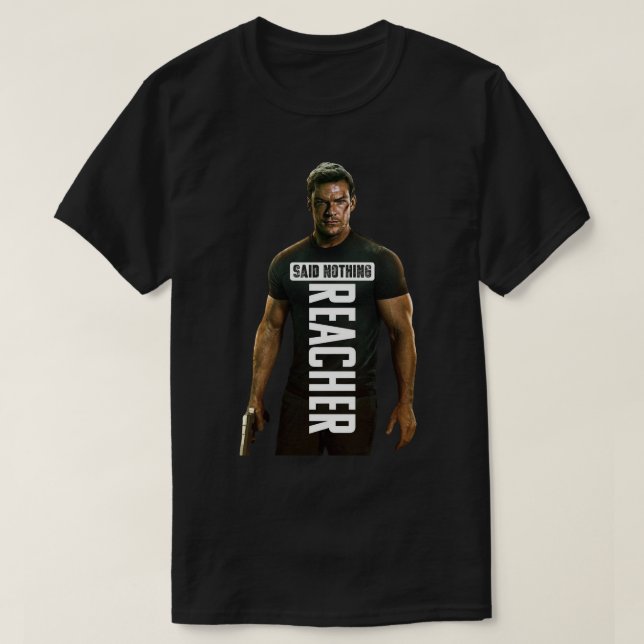 T-shirt Grand modèle Reacher Cult Horror Éffrayant série K (Design devant)