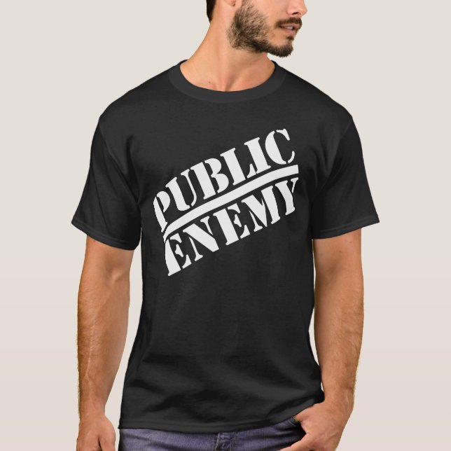 T-shirt Grand officiel de l'ennemi public (Devant)
