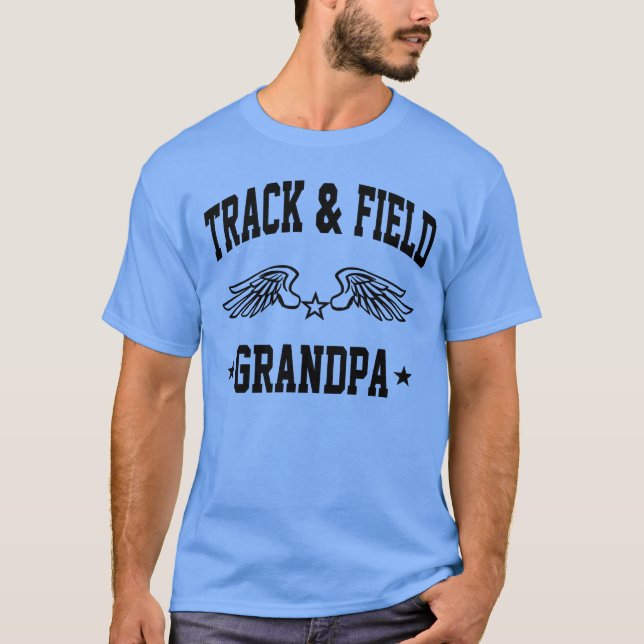 T-shirt Grand-papa d'athlétisme (Devant)