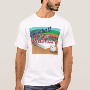 T-shirt Grand-papa de base-ball