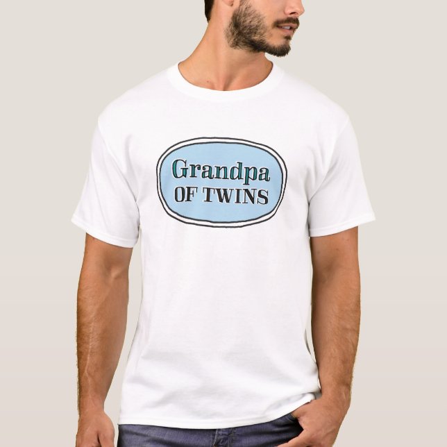 T-SHIRT GRAND-PAPA DES JUMEAUX (Devant)