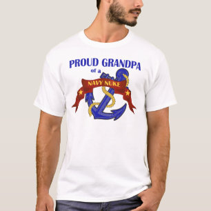 T-shirt Grand-papa d'une arme nucléaire de marine